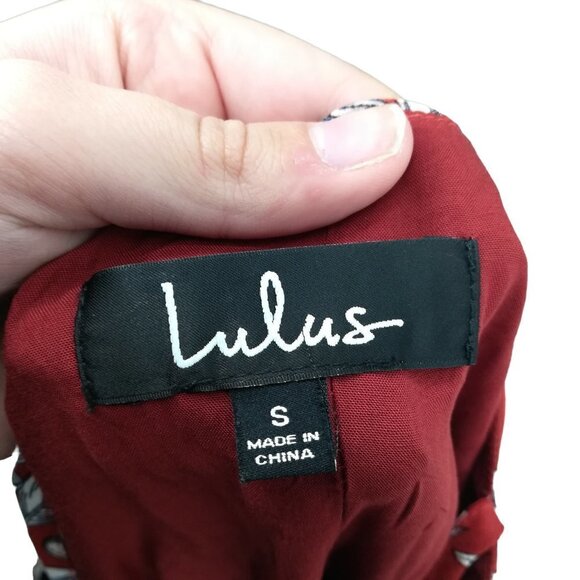 Lulus More Flower To Ya Rust Deep V Neck Open Spaghetti Strap Back Maxi Dress S - Picture 3 of 11